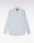Chemise à motifs Eden Park bleue pour homme | Georgespaul
