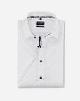 Chemise manches courtes OLYMP blanche - Georgespaul