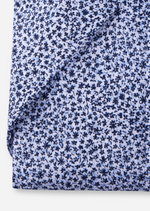 Charger l&#39;image dans la galerie, Chemise manches courtes à motifs OLYMP droite marine
