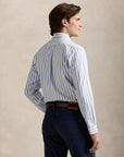 Chemise rayée Ralph Lauren bleue