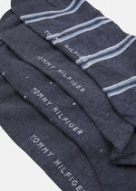 Charger l&#39;image dans la galerie, Coffret 4 paires de chaussettes homme Tommy Hilfiger bleues I Georgespaul

