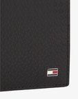 Portefeuille Tommy Hilfiger noir en cuir