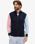 Gilet Eden Park marine en coton