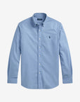 chemise-ralph-lauren-homme-bleue-clair-a-plat