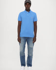 Polo Ralph Lauren ajusté bleu pour homme | Georgespaul