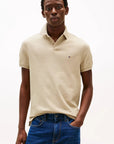 Polo Tommy Hilfiger beige pour homme | Georgespaul