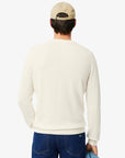 Pull Lacoste beige pour homme | Georgespaul