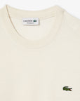 Pull Lacoste beige pour homme | Georgespaul