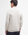 Pull camionneur Barbour beige pour homme | Georgespaul