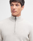 Pull camionneur Barbour beige pour homme | Georgespaul