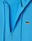 Sweat à capuche Lacoste bleu - Georgespaul