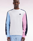 Sweat Eden Park blanc en coton pour homme | Georgespaul