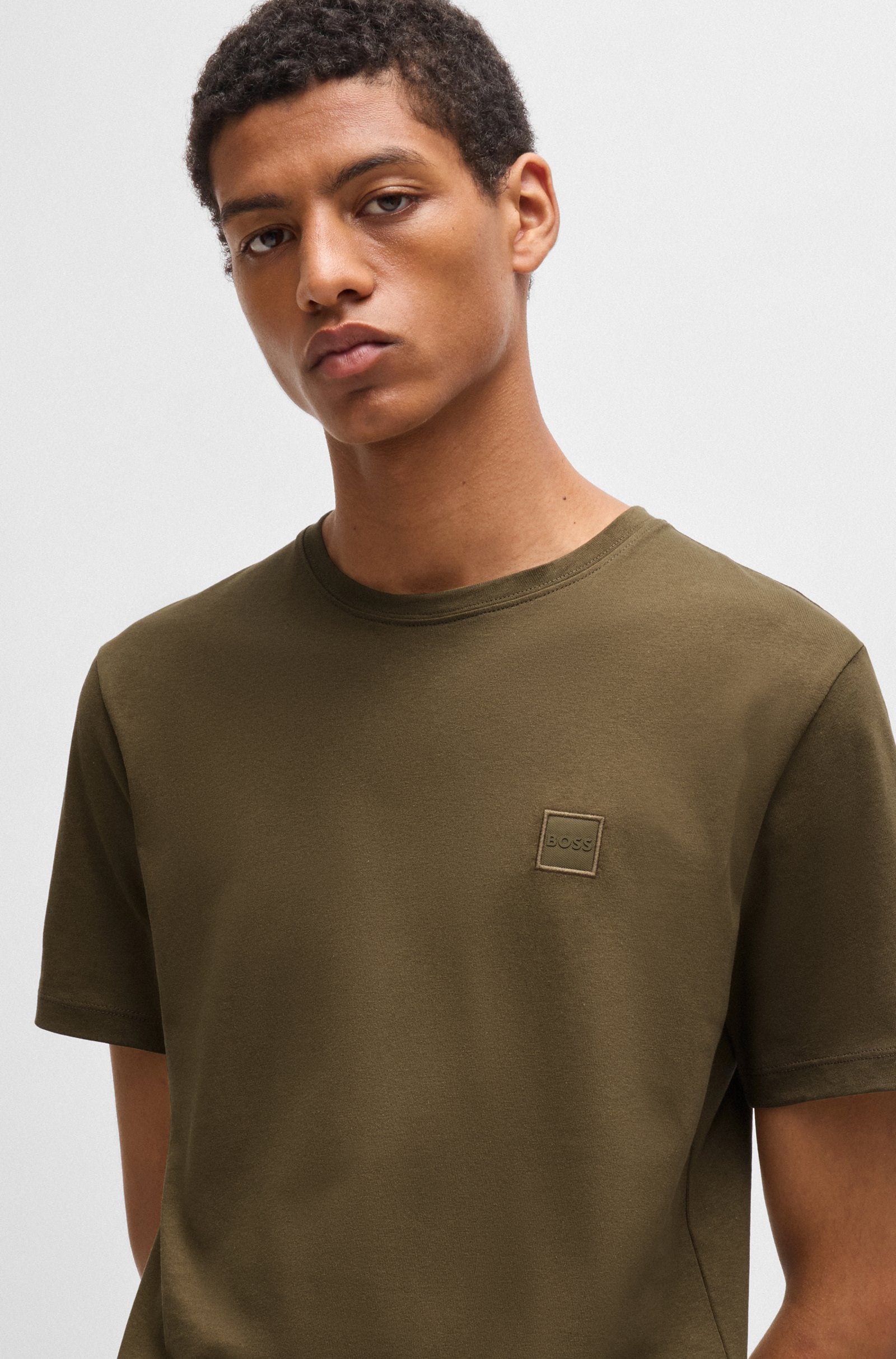 T Shirt BOSS kaki