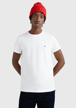 Charger l&#39;image dans la galerie, T-Shirt homme Tommy Hilfiger ajusté blanc coton stretch | Georgespaul
