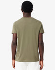 T-shirt Lacoste kaki pour homme | Georgespaul
