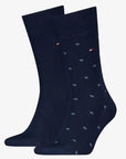 chaussettes-tommy-hilfiger-marine-face-8721212033205