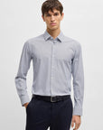 chemise-boss-homme-marine-face