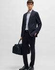 chemise-boss-homme-marine-porte