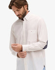 chemise-eden-ark-banche-homme-E26CHECL0002BC-face