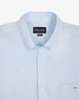 chemise-eden-park-bleue-lin-homme-E26CHECL0001BLC25-col