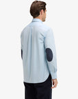 chemise-eden-park-homme-bleue-E26CHECL0002BLC25-dos