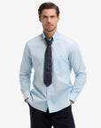 chemise-eden-park-homme-bleue-E26CHECL0002BLC25-face-zoom