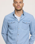 Chemise en jean Lee Cooper bleue