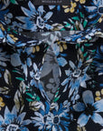 Chemise à motifs OLYMP droite marine