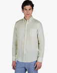 chemise-paul-shark-beige-lin-homme-26413164CF VA7-face