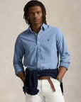 chemise-ralph-lauren-homme-bleue-clair-face