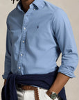 chemise-ralph-lauren-homme-bleue-clair-zoom