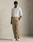chemise-rayee-ralph-lauren-homme-bleue-porte