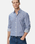 chemise-rayee-tommy-jeans-bleu-face