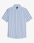 chemise-rayures-olymp-homme-bleue-12651211-a-plat