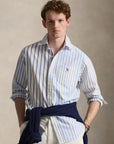 chemise-rayures-ralph-lauren-bleue-homme-710B18633001-face