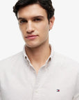 chemise-rayures-tommy-hilfger-beige-homme-MW0MW362380AA-zoom