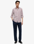 chemise-rayures-tommy-hilfiger-rouge-homme-MW0MW433150EV-porte