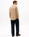 chemise-tommy-hilfiger-beige-homme-dos
