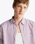 chemise-tommy-hilfiger-bordeaux-homme-zoom