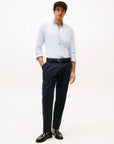 chemise-tommy-hilfiger-homme-bleu-porte