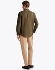 chemise-tommy-hilfiger-kaki-homme-dos