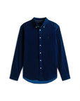 chemise-tommy-hilfiger-marine-homme-a-plat
