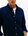 chemise-tommy-hilfiger-marine-homme-zoom