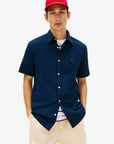 chemise-tommy-jeans-marine-homme-DM0DM22786C1G-face