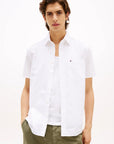 chemise-tommyhilfiger-homme-blanche-face