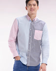 chemise -motifs-eden-park-marine-face-zoom