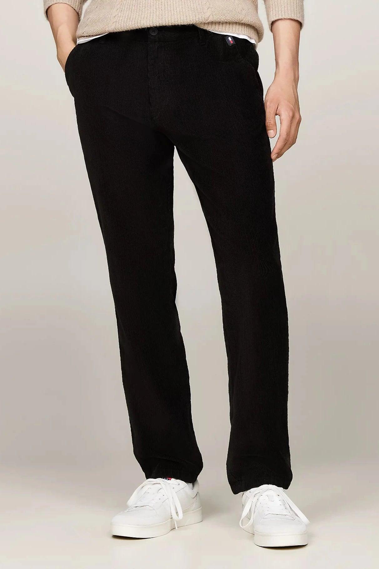 Pantalon chino Tommy Jeans homme noir Georgespaul