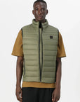 doudoune-sans-manches-boss-homme-kaki-porte-face