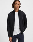 gilet-zippe-boss-homme-marine-face