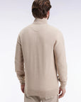 gilet-zippe-eden-park-beige-homme-dos